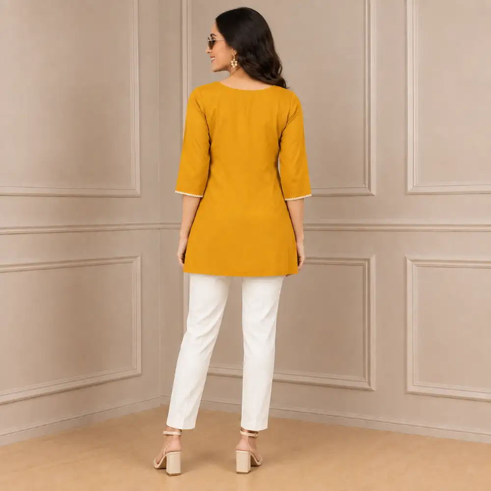 Top Kurti Design for Women - Girls  Back
